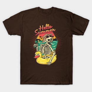 Summer skeleton T-Shirt